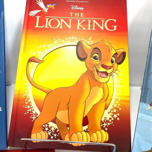 New 5 Disney cut out hardback story books - Picture 3 of 6